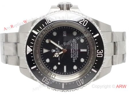 AAA Grade Replica Rolex Deepsea Challenge For Sale 51mm SS Black